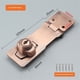 thumbnail image 2 of Cerradura De Seguridad Oculta De Servicio Pesado Bisagra De 2 Pcs Con Llave Enlace Flexible Aleación De Acero + Zinc Uso Interior Y Exterior, 2 of 3