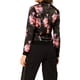 thumbnail image 3 of CHAQUETA BOMBER DE MUJER INSPIRE CHIC AJUSTE DELGADO CHAQUETA LIGERA CON CREMALLERA NEGRA ROSA M, 3 of 8