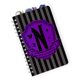 thumbnail image 1 of Cuaderno espiral plateado Buffalo Addams Family Wednesday de 5 pestañas, 1 of 9