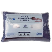 Masel - Set 2 Almohadas Premium Eco Colores 50X70Azul