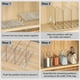 thumbnail image 5 of Organizador de bolsos SortNStore ajustable transparente, paquete de 3, 5 of 7
