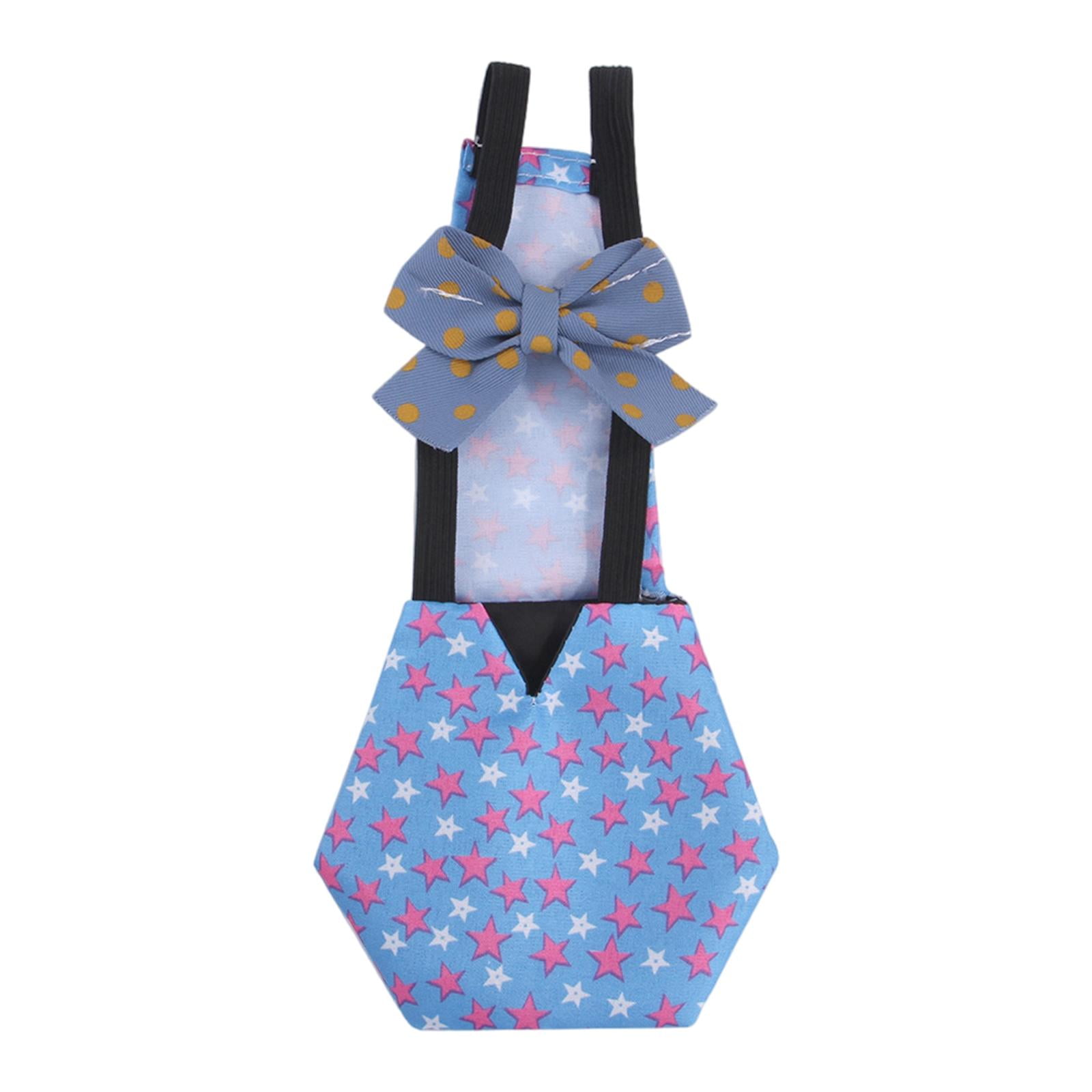 Magideal - Pañales Reutilizables Para Aves De Corral, Ropa Para Mascotas, Suministros Con Banda Elástica, Ropa Para El Atención Del Ganado, Disfraz, Pañal De Azul M