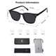 thumbnail image 2 of Gafas De Sol Sj2112 Retro Vintage Cuadradas Polarizadas, 2 of 3