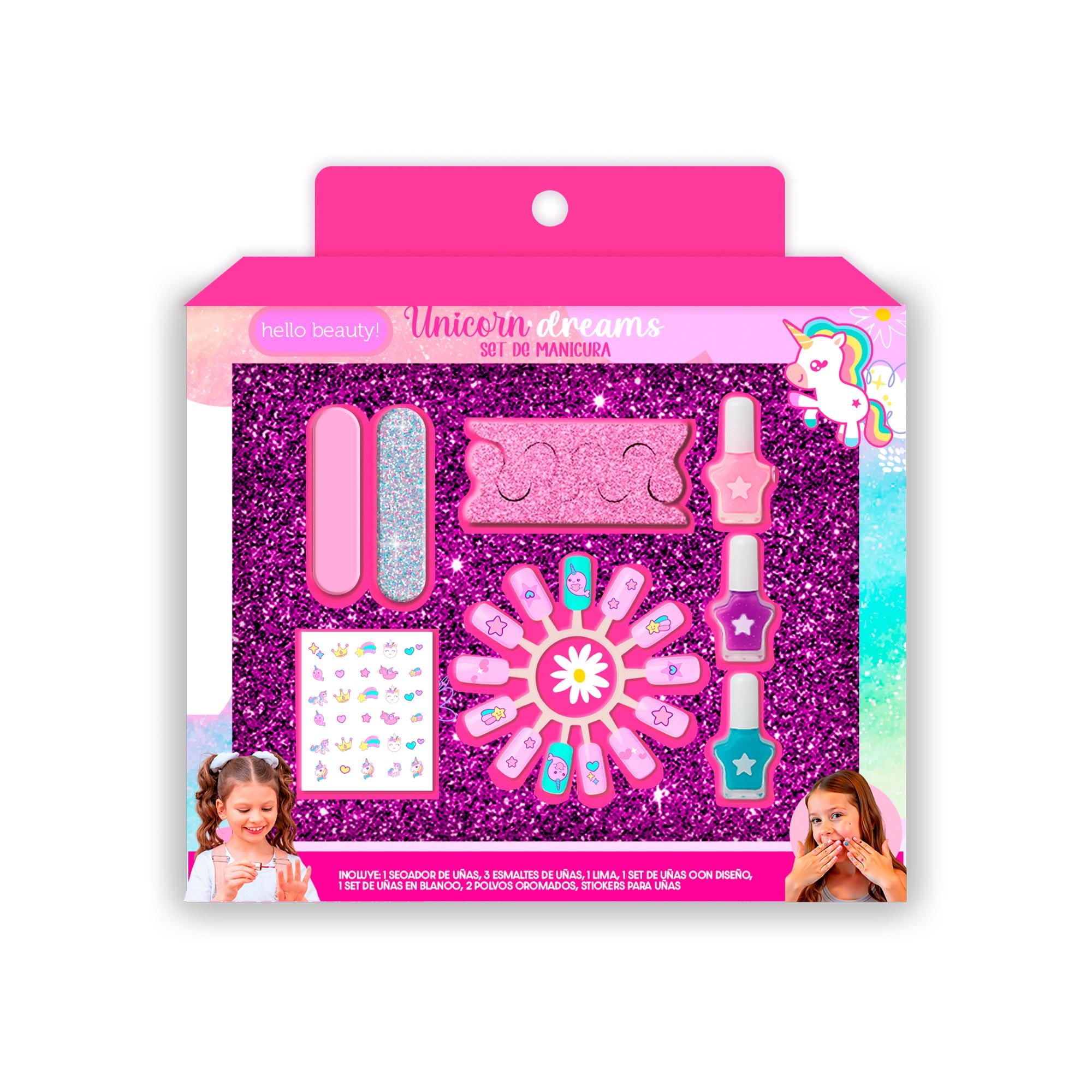 Set Manicure Infantil 1 Un Hello Beauty