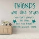 thumbnail image 2 of Decomural Like Stars Friends WS-15967, 2 of 2
