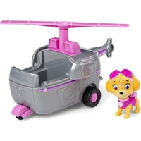 Paw Patrol, Vehículo De Helicóptero De Skye Con Figura Coleccionable, Para Niños De 3 Años En Alto