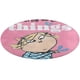 thumbnail image 1 of Alfombra Redonda Charlie y Lola Felpa Coral 60cm, 1 of 6