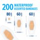 thumbnail image 2 of Curitas Nexcare Impermeables Transparentes - 100 Unidades Surtidas, 2 of 9