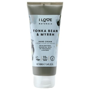 I Love Cosmetics - Crema De Manos Naturals - Tonka Frijol Y Mirra De Para Mujer - Crema