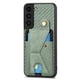 thumbnail image 2 of Funda Resistente para Samsung Galaxy S22 con Tarjetero y Soporte, Diseño Magnético Verde, 2 of 5
