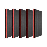 Ioensy - 5 Cajas De Herramientas Con Insertos De Espuma Extraíbles Para Transportar Miniaturas De Mesa Y Almacenar, Longitud 50 Cm