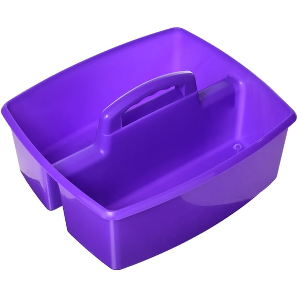 Caddy Storex Industries Storex, tamaño grande, morado