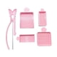 thumbnail image 1 of Kit De Bandeja Para Recoger Cuentas De Fusibles, Bandeja De Alineación Para Proyectos De Manualidades Y Manualidades, Color Rosa, 1 of 5