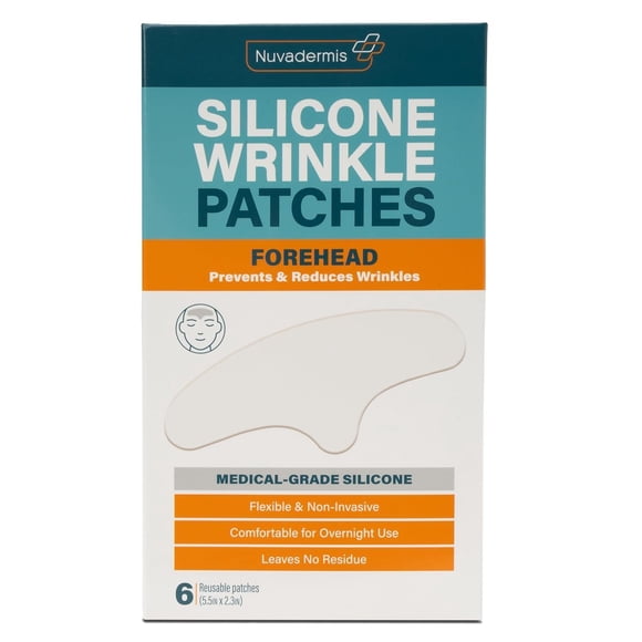 Parches de silicona para frente NUVADERMIS - Pack de 6