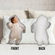 thumbnail image 2 of Foto personalizada Humanoide - Almohada personalizada con forma de recién nacido, 2 of 3