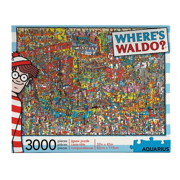 Puzle Aquarius Where's Waldo 3000 piezas 81 x 114 cm