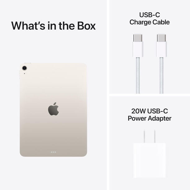 Tableta Apple iPad Air M4 11 pulgadas 256 GB Wi-Fi 7 Starlight | Lider