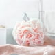 thumbnail image 4 of 4 esponjas exfoliantes de tejido familiar para ducha, bolsa de red, cepillo para bañera, bola exfoliante, cara, cuerpo, bacinilla, espuma rica, 4 of 5