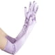 thumbnail image 1 of Guantes de Satén Suxumhao Formales de Media Longitud 15x3.54" Morado Claro (3 Pares), 1 of 2