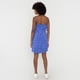 thumbnail image 3 of Vestido Mujer Corto Amarras Laterales Print Azul Corona, 3 of 5