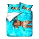 thumbnail image 1 of Moana Maui Ocean Bedding Set Queen King Size Bedding Set Children Kids Girls and Boys Duvet Cover Pillow Cases Bed Sheets, 1 of 5