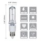 thumbnail image 2 of Bombilla halógena Comyan JDE11, 75 W, 120 V, regulable, 2800 K, 1050 lm, paquete de 4, 2 of 6