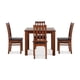 thumbnail image 4 of Comedor Ñuble Cuadrado 95X95 Cm Con 4 Sillas Caramelo-Negro, 4 of 13