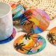 thumbnail image 5 of Set de posavasos Yanfairy, 8 unidades, Beach Moon, DIY, 10 cm, 5 of 7