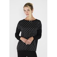 Woman By Eclipse - Polera Maca Negro Negro M