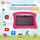 thumbnail image 3 of Tablet para niños 7 Pulg. WiFi Playstore Control Parental Rosa, 3 of 9