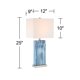 thumbnail image 4 of Lámpara de mesa 360 Lighting 64 cm azul con reguladores USB – juego de 2, 4 of 9