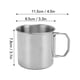 thumbnail image 5 of Vaso de Agua Portátil M Buder Acero Inoxidable 350 ml Asa Desplegable, 5 of 10