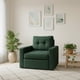 thumbnail image 1 of SOFA CAMA MILÁN UN CUERPO EN LINO VERDE, 1 of 3