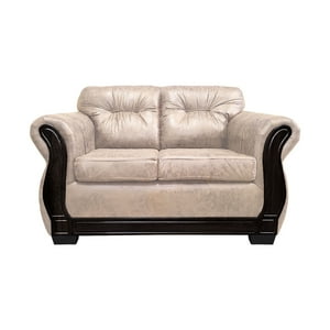 América Decora - Sofá Con Resorte Estructural 2 Personas Taurus Envejecido Beige