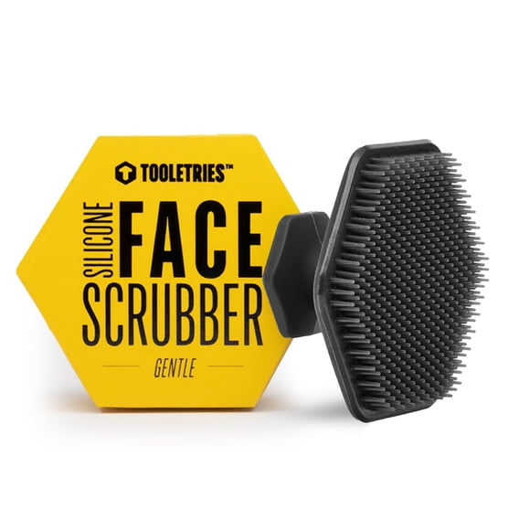 Limpiador facial de silicona Tooletries, almohadilla exfoliante suave