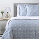 thumbnail image 1 of Plumon Estampado Con Sherpa King Celeste, 1 of 3