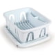 thumbnail image 1 of Escurridor de platos Camco RV Mini con bandeja blanca, diseño compacto, 1 of 9