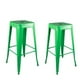 thumbnail image 1 of Set 2 Pisos Taburete De Bar 75 Cm Tolix Louis Verde, 1 of 3
