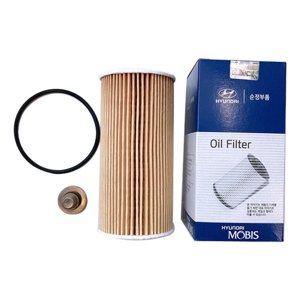 Msrepuestos - Filtro Aceite 10 23 Original Hyundai Santa Fe Staria Kia Sorento Motor Petrolero 263202F100