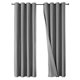 thumbnail image 2 of Cortina Blackout 100% 1 Paño 140x230cm Textura Lino gris oscuro, 2 of 10