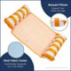 thumbnail image 5 of Flotador de piscina Aqua Original Monterey Hammock para adultos, naranja, 5 of 7