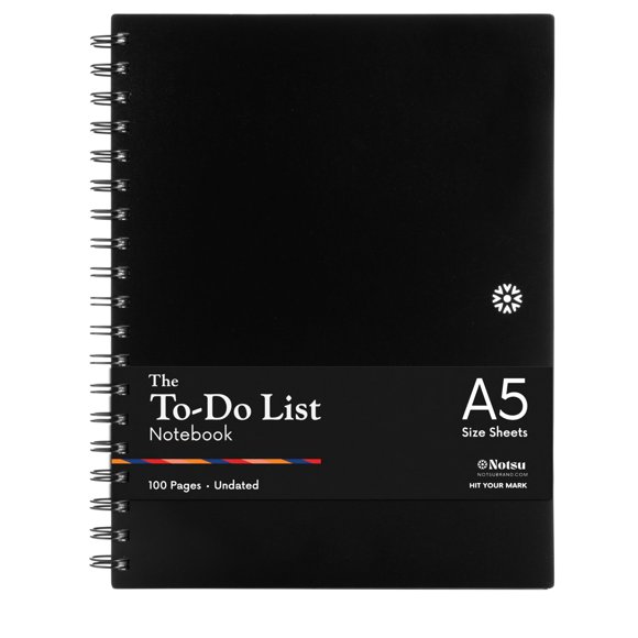 Cuaderno de Lista de Tareas Notsu A5 100 páginas 120 gsm