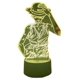 thumbnail image 1 of Lampara Ilusion 3D Luffy de 7 colores, Base touch, 1 of 7