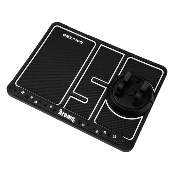 quatre en un con Soporte para Teléfono Giratorio 360, Organizador de Almacenamiento de Tarjetas, Almohadilla para Teléfono Móvil Apta para Gafas de terre de T B