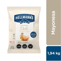 Hellmanns - Mayonesa Deli Bolsa 1 94Kg