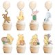 thumbnail image 1 of 48 Toppers Clásicos Vintage De Winnie Para Cupcakes, 1 of 8