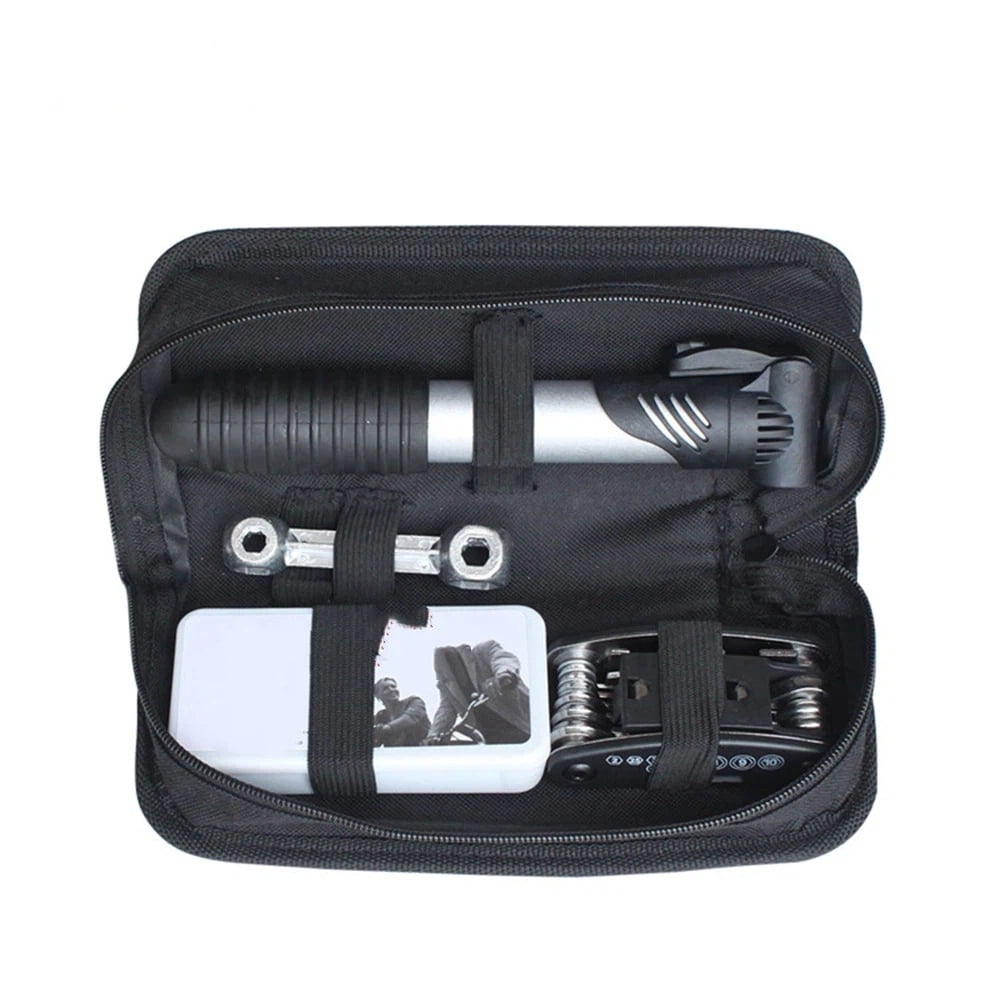 Xusx111 - Kit De Reparación De Neumáticos Para Bicicletas | Kit De Reparación Portátil De Neumáticos Para Bicicletas Con Herramientas Esenciales Para Bicicletas | Kit De Herramientas Compacto Para Bic