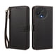 thumbnail image 1 of Funda Tipo Billetera para TCL 60 5G con Soporte y Bolsillo con Cierre Negro, 1 of 1
