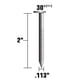 thumbnail image 2 of Framing Nails Metabo HPT 15130MHPT, vástago anular de 30°, 2000 unidades, 2 of 3