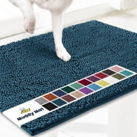 Felpudo Muddy Mat® De Microfibra Superabsorbente, 60 X 90 Cm, Azul